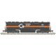 EMD SD45 High Nose - Sound and DCC - Master(R) Gold -- Guilford ST 686 (gray, orange), N, Atlas Model Railroad Co. 40006018