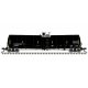 Trinity 25,500-Gallon Tank Car - Ready to Run - Master(R) -- Trinity Industries Leasing TILX 253144 (black, white, 2019 Repaint)