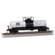 Chemical Tank Car - Ready to Run -- Stauffer Chemicals 41105 (gray, black), HO, Bachmann Industries 75804