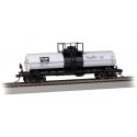 Chemical Tank Car - Ready to Run -- Stauffer Chemicals 41105 (gray, black), HO, Bachmann Industries 75804