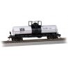 Chemical Tank Car - Ready to Run -- Stauffer Chemicals 41105 (gray, black), HO, Bachmann Industries 75804