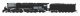 4-6-6-4 Challenger Late Version - Standard DC - Stealth -- Painted, Unlettered (Coal Tend, N, Broadway Limited Imports 8661