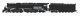 4-6-6-4 Challenger Late Version - Standard DC - Stealth -- Painted, Unlettered (Oil Tende, N, Broadway Limited Imports 8662