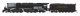 4-6-6-4 Challenger Late Version - Standard DC - Stealth -- Clinchfield 670 (Coal Tender, , N, Broadway Limited Imports 8659