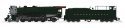 Class M1b 4-8-2 Mountain - Sound and DCC - Paragon4(TM) -- Pennsylvania Railroad 6736 (bl, N, Broadway Limited Imports 8514