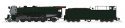 Class M1a 4-8-2 Mountain - Sound and DCC - Paragon4(TM) -- Painted, Unlettered (black, gr, N, Broadway Limited Imports 8513