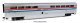 85′ Pullman-Standard Superliner I Diner - Lighted - Ready to Run -- Amtrak(R) 38003 (Phase III), HO, WalthersProto 12034