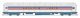 80′ PRR P70 Coach - Ready to Run -- American Freedom Train (1947 Scheme, white, red, blu, HO, Broadway Limited Imports 9734