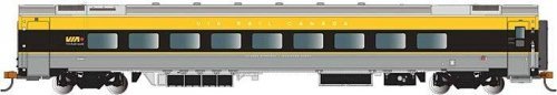 Siemens Venture Coach - VIA Version - Ready to Run -- VIA Rail Canada 2800 (gray, black, yell, N, Bachmann Industries 74558