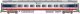 Siemens Venture Coach - Amtrak Version - Ready to Run -- Amtrak 4009 (Midwest Scheme, silver,, N, Bachmann Industries 74563