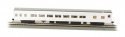 85′ Smooth-Side Coach w/Lights - Ready to Run -- Painted, Unlettered (aluminum), HO, Bachmann Industries 14208