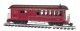Wood Combine - Ready to Run -- Denver & Rio Grande Western 202 (red), G, Bachmann Industries 97106
