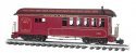 Wood Combine - Ready to Run -- Denver & Rio Grande Western 202 (red), G, Bachmann Industries 97106
