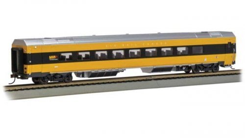 Siemens Venture Coach - VIA Version - Ready to Run -- VIA Rail Canada 2817 (Lumi Scheme, yel, HO, Bachmann Industries 74518