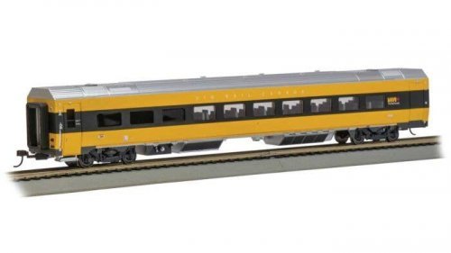 Siemens Venture Coach - VIA Version - Ready to Run -- VIA Rail Canada 2717 (Lumi Scheme, yel, HO, Bachmann Industries 74521