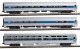 Intercity Express 3-Car Set - Ready to Run -- Amtrak (Phase IVb silver, blue, red Pinstripes 2000s, N, Kato USA Inc 1066286