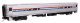 85′ Horizon Cafe/Club Food Service Car - Ready to Run -- Amtrak(R) Phase III 53007, HO, WalthersMainline 31056