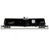 Trinity 25,500-Gallon Tank Car 3-Pack - Ready to Run -- IOI Group TILX 252234, 252244, 252249 (black, white, blue), N, Atlas Mod