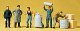 Loading Dock Workers -- pkg(5), HO, Preiser Kg 14147