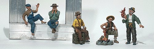 Scenic Accents(R) Figurines -- Hobos pkg(6), HO, Woodland Scenics 1860