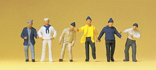 Working People, Ships crew 6/ -- Working people, HO, Preiser Kg 14063