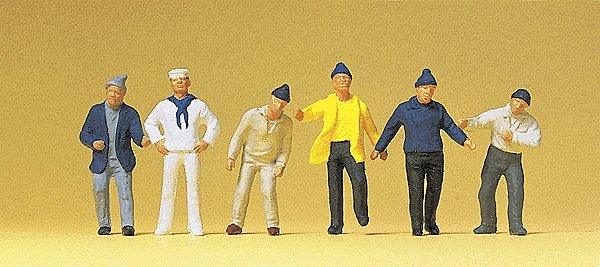 Working People, Ships crew 6/ -- Working people, HO, Preiser Kg 14063