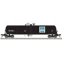 GATX 20,700-Gallon Tank Car - Ready to Run - Master(R) -- Mobay Chemicals GATX 52244 (black, white, blue), N, Atlas Model Railro