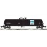 GATX 20,700-Gallon Tank Car - Ready to Run - Master(R) -- Mobay Chemicals GATX 52244 (black, white, blue), N, Atlas Model Railro