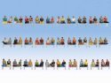 Sitting Passengers Mega Set -- pkg(60), HO, Noch Gmbh & Co 16072