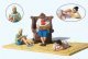 Reading Fever -- 3 Reading Figures, Armchair, G, Preiser Kg 44939