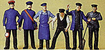 Value Series Figures -- Railway Personnel, G, Preiser Kg 45153