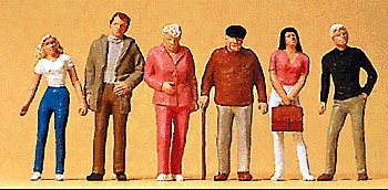 Passers-By Standing, O, Preiser Kg 65320