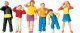 Pedestrians -- Children, pkg(6), O, Preiser Kg 65356