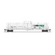 High-Capacity Cryogenic Tank Car 2-Pack - Ready to Run -- Linde (Type C, white, blue, green), N, Broadway Limited Imports 8146