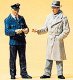 People Working -- Conductor & Passenger, G, Preiser Kg 45003