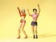 Sports & Recreation -- Pop Star w/Fan pkg(2), G, Preiser Kg 45147