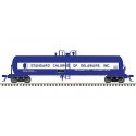 GATX 20,700-Gallon Tank Car - Ready to Run - Master(R) -- Standard Chlorine of Delaware GATX 25085 (blue, white), HO, Atlas Mode