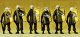 German Riot Police -- With Shields Up, HO, Preiser Kg 10393