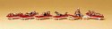 Recreation & Sports -- Sunbathers on Lounges, HO, Preiser Kg 10429