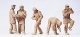 Emergency - Modern German Firefighters - Unpainted Figure Set -- Putting out Fire (Handling Hose Line, HO, Preiser Kg 10485