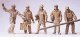 Emergency - Modern German Firefighters - Unpainted Figure Set -- Arriving at Scene - Carrying Equipme, HO, Preiser Kg 10484