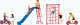 Playing Children -- With Accessories pkg(7), HO, Preiser Kg 10616