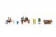 People on Benches with Accessories -- pkg(6), HO, Noch Gmbh & Co 15238