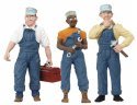 Scenic Accents(R) Figures -- Three Train Mechanics, G, Woodland Scenics 2549