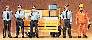Railway Personnel, HO, Preiser Kg 10372