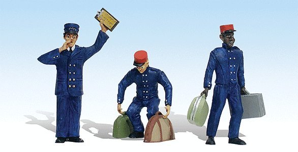 Scenic Accents(R) Figures -- All Aboard, G, Woodland Scenics 2558
