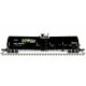 Trinity 25,500-Gallon Tank Car - Ready to Run -- Soy Power Bio Fuels GATX 30836 (black, blue, green, white), N, Atlas Model Rail