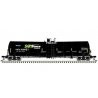 Trinity 25,500-Gallon Tank Car - Ready to Run -- Soy Power Bio Fuels GATX 30836 (black, blue, green, white), N, Atlas Model Rail