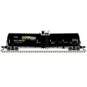 Trinity 25,500-Gallon Tank Car - Ready to Run - Master(R) -- Soy Power Bio Fuels GATX 30831 (black, blue, green, white), HO, Atl