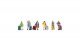Travelers with Luggage -- pkg(6), HO, Noch Gmbh & Co 15223